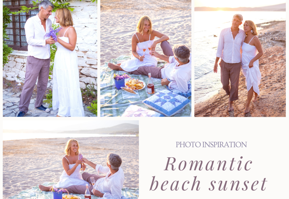 Romantic Beach Sunset