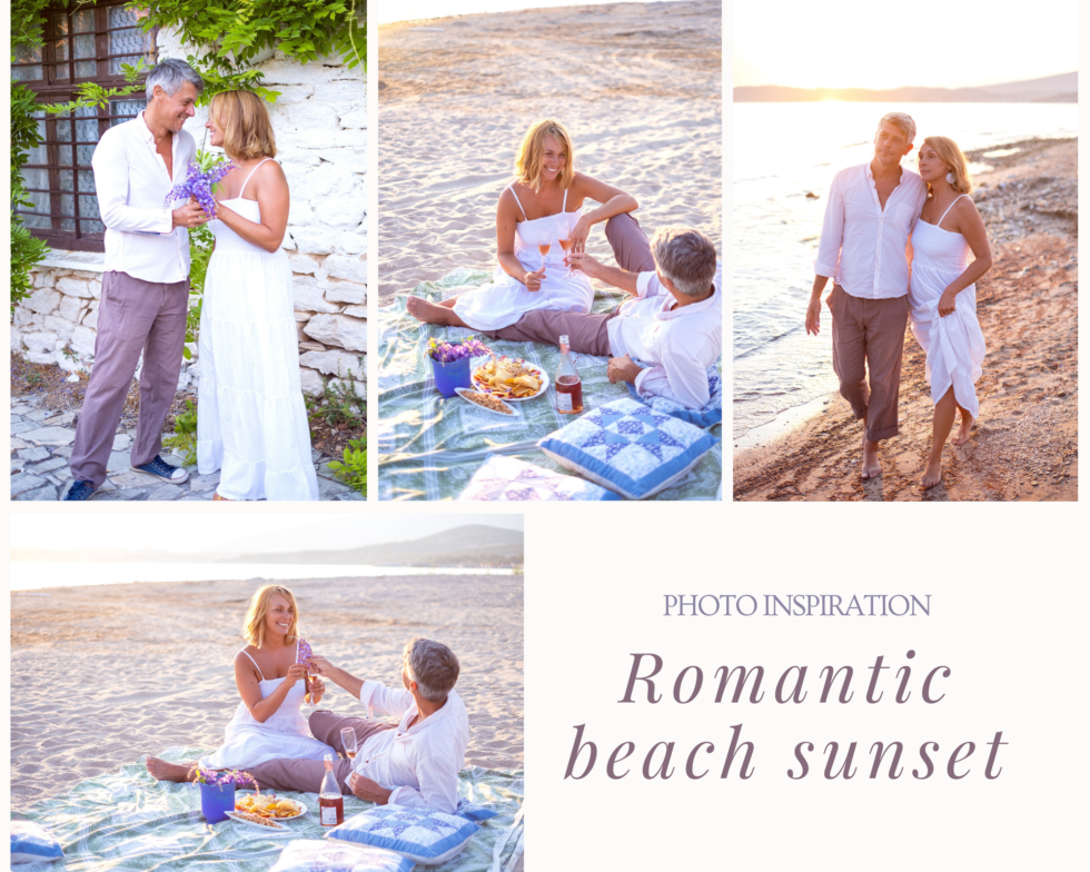 Romantic Beach Sunset